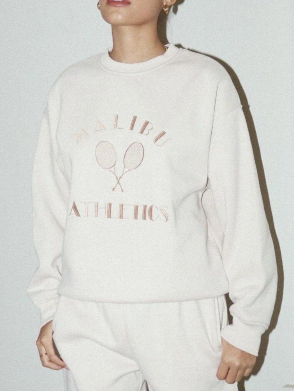 Cream Crewneck Sweater